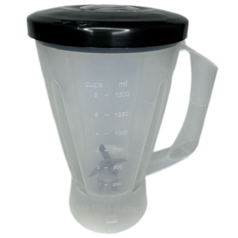 Copo para Liquidificador Arno New Faciclic LN37 e LN38 / Power Mix Lq10 LQ11 LQ12 LQ13 LQ20 Lq21