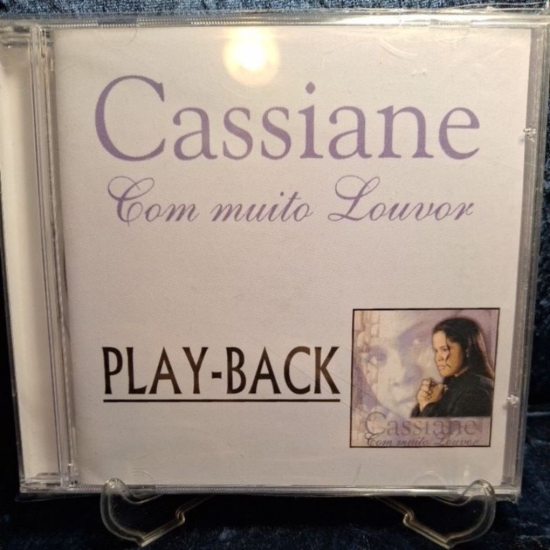 CD PlayBack Cassiane Com Muito Louvor