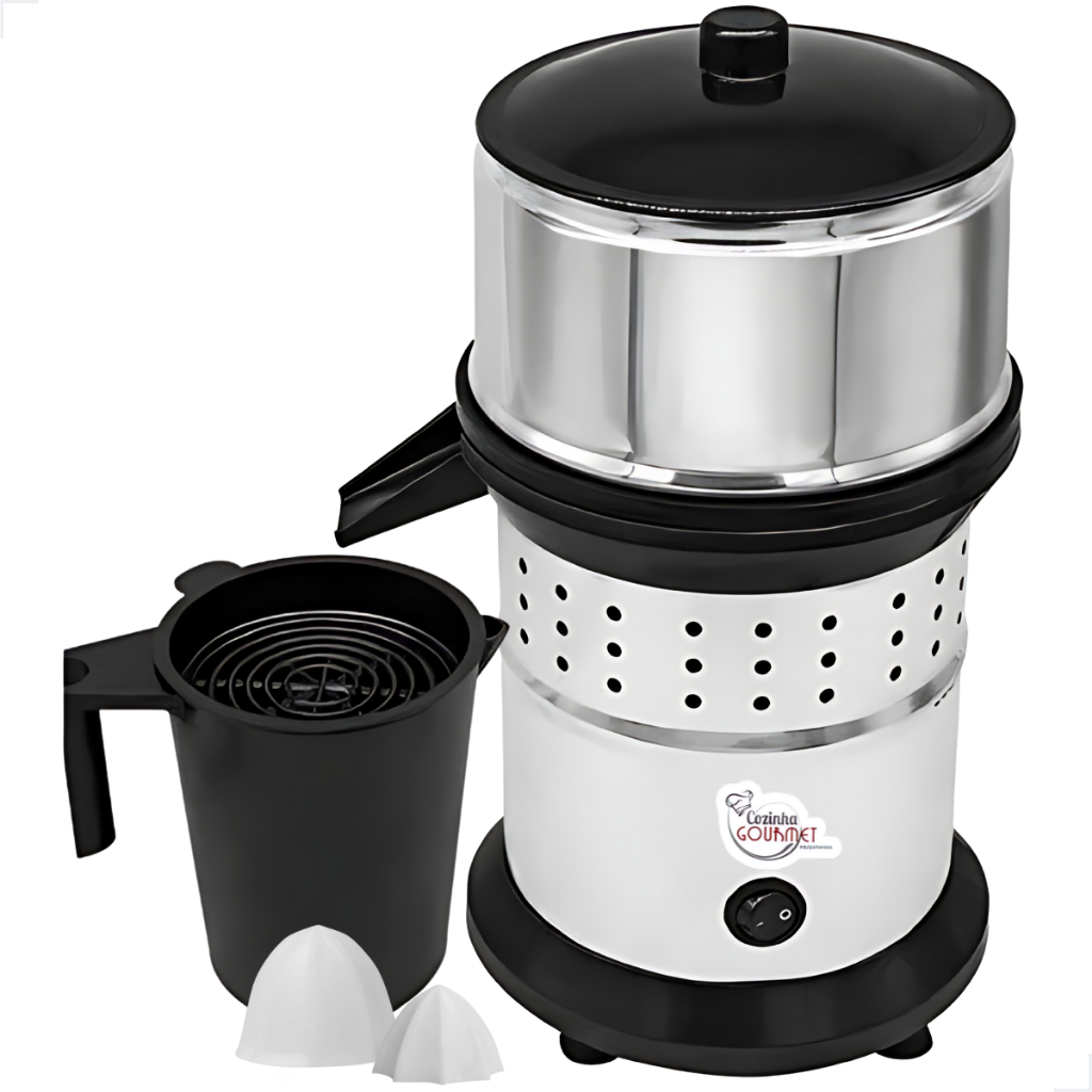 Espremedor Extrator Suco Laranja 500w Inox Profissional a Pronta Entrega