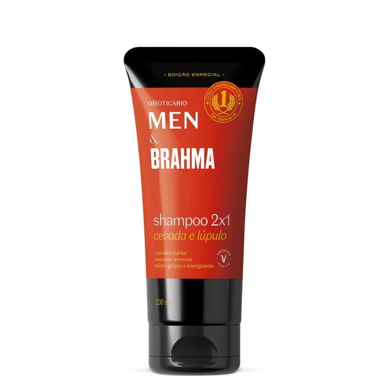 Shampoo 2 em 1 Men E Brahma 200ml