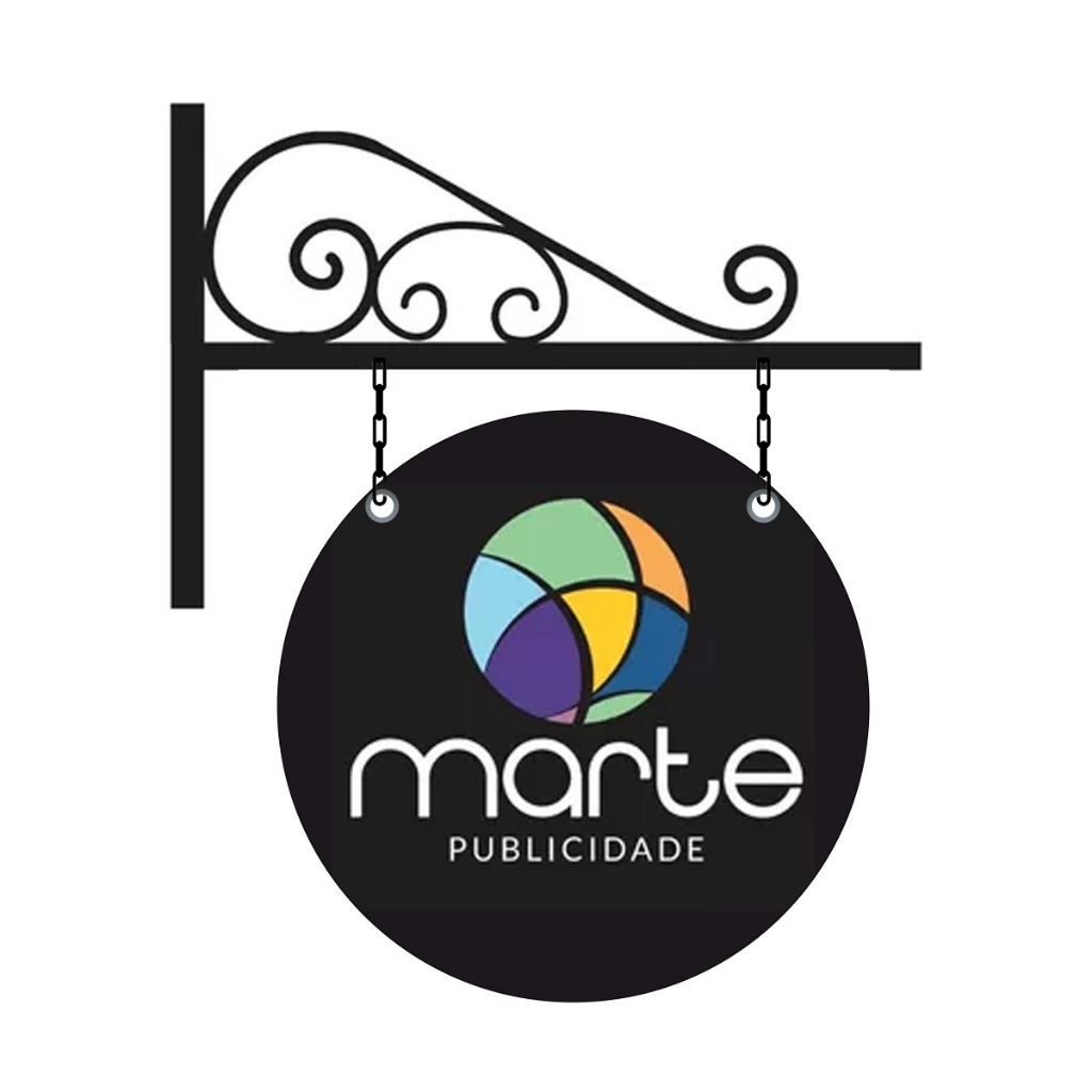 Placa Painel Letreiro para Fachada Arabesco Loja Salão Ferro ACM Personalizada Retrô Logo em Oferta na Shopee