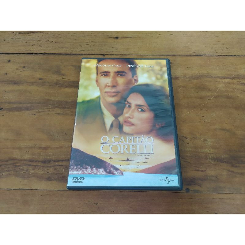 Dvd O Capitão Corelli Nicolas Cage Original Usado