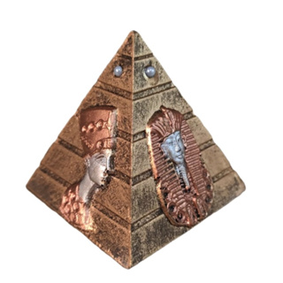 Enfeite Decorativo Piramide Egipcio Pequeno Em Resina em Oferta na Shopee