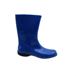 GALOCHA BORRACHA FEMININA AZUL CANO MÉDIO PAT RCA em Oferta na Shopee