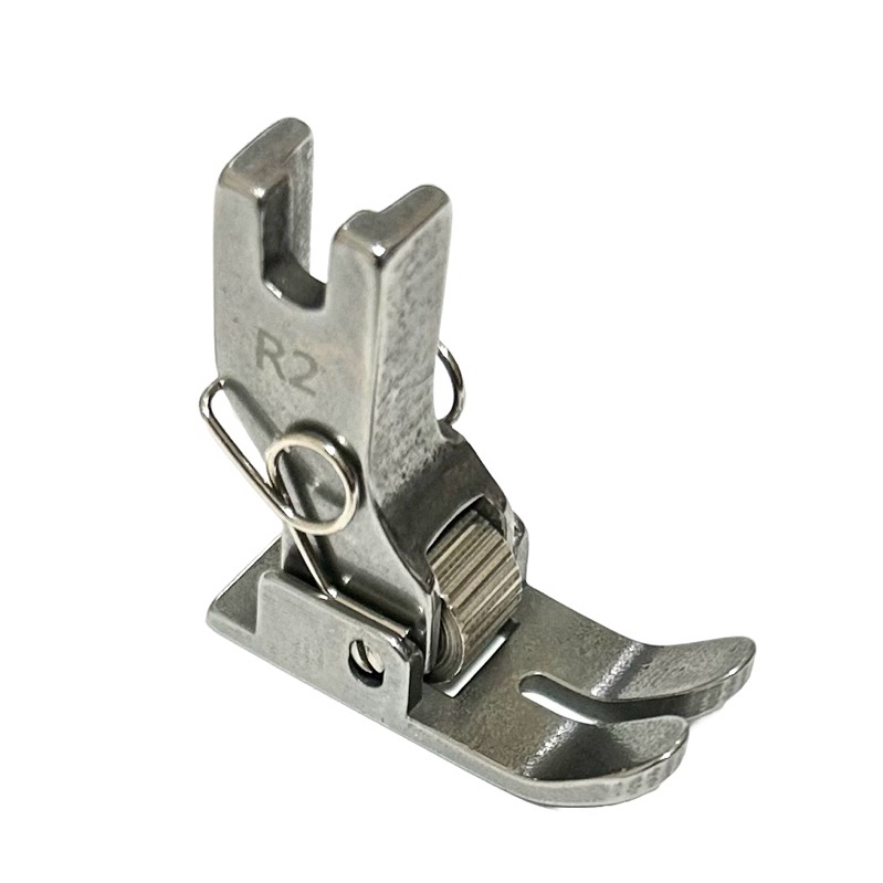 Calcador Metal Com Rodizio R2 Para Couro Para Maquia Costura Reta Industrial