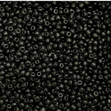 Miçanga de Vidro 1000 unidades Preto 4mm Bijuteria e Artesanato. em Oferta na Shopee