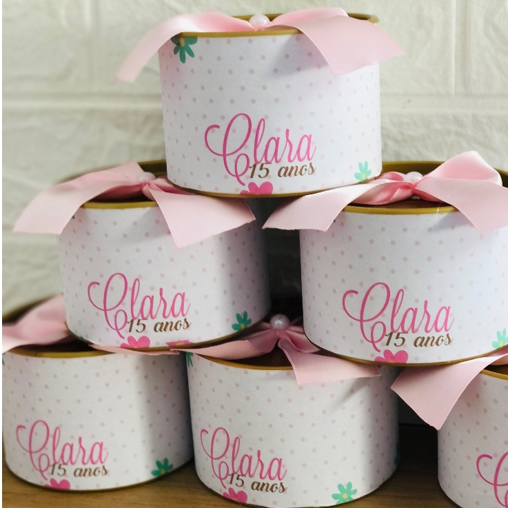 Mini Turbolata Flores Margarida 5x6| Lembrancinhas | Festa infantil | Aniversário | Personalizados