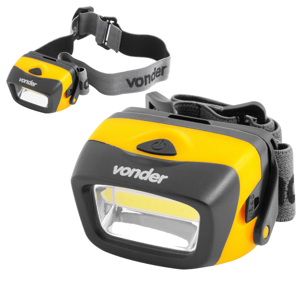 Lanterna Led de cabeça 120 lúmens - LCV 120 Vonder em Oferta na Shopee