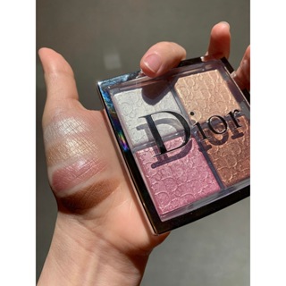 Paleta de contorno de quatro cores de alto brilho DIOR Paleta de maquiagem Dior sombra blu...