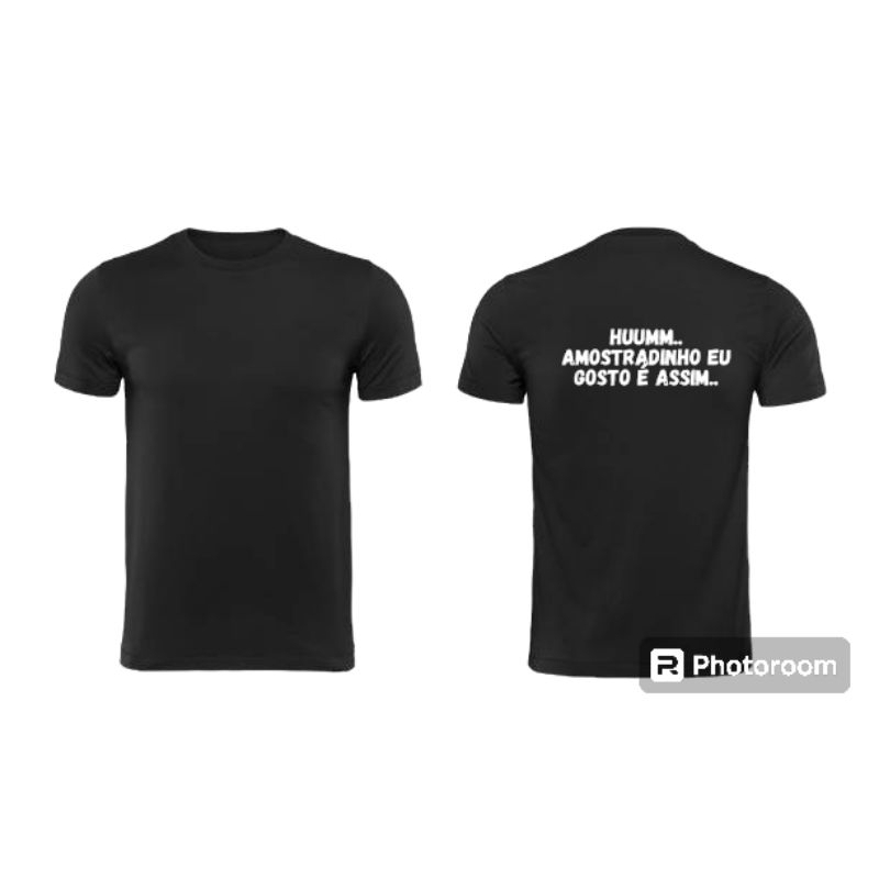 Camiseta Amostradinho Camisas Algodão Unissex Frases Engraçadas Meme Humor Modinha Tik Pânico Filme Aparecido Corajoso Blusa Estampada Básica Casual Tumblr Promoção Masculina Feminina Envio Rápido Festa Amigos Nome Nas Costas