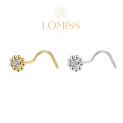 Piercing Nostril Mini Ponto De Luz Aço Cirúrgico Florzinha