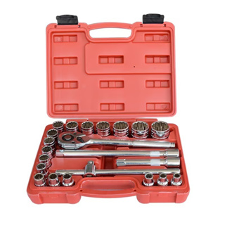 Kit Jogo Soquetes Estriados 22 Pçs Chave Catraca Reversível Originial Profissional em Oferta na Shopee