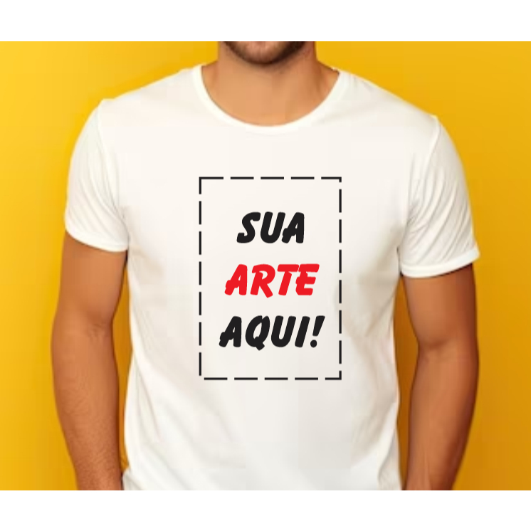 Camisa Personalizada com sua Estampa, Foto, Frase , Animes, tema,Logo de empresa, Festas e etc