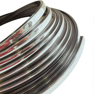 Friso Parabrisa + Vigia Opala e Caravan com 7,5 metros Cromado em Oferta na Shopee