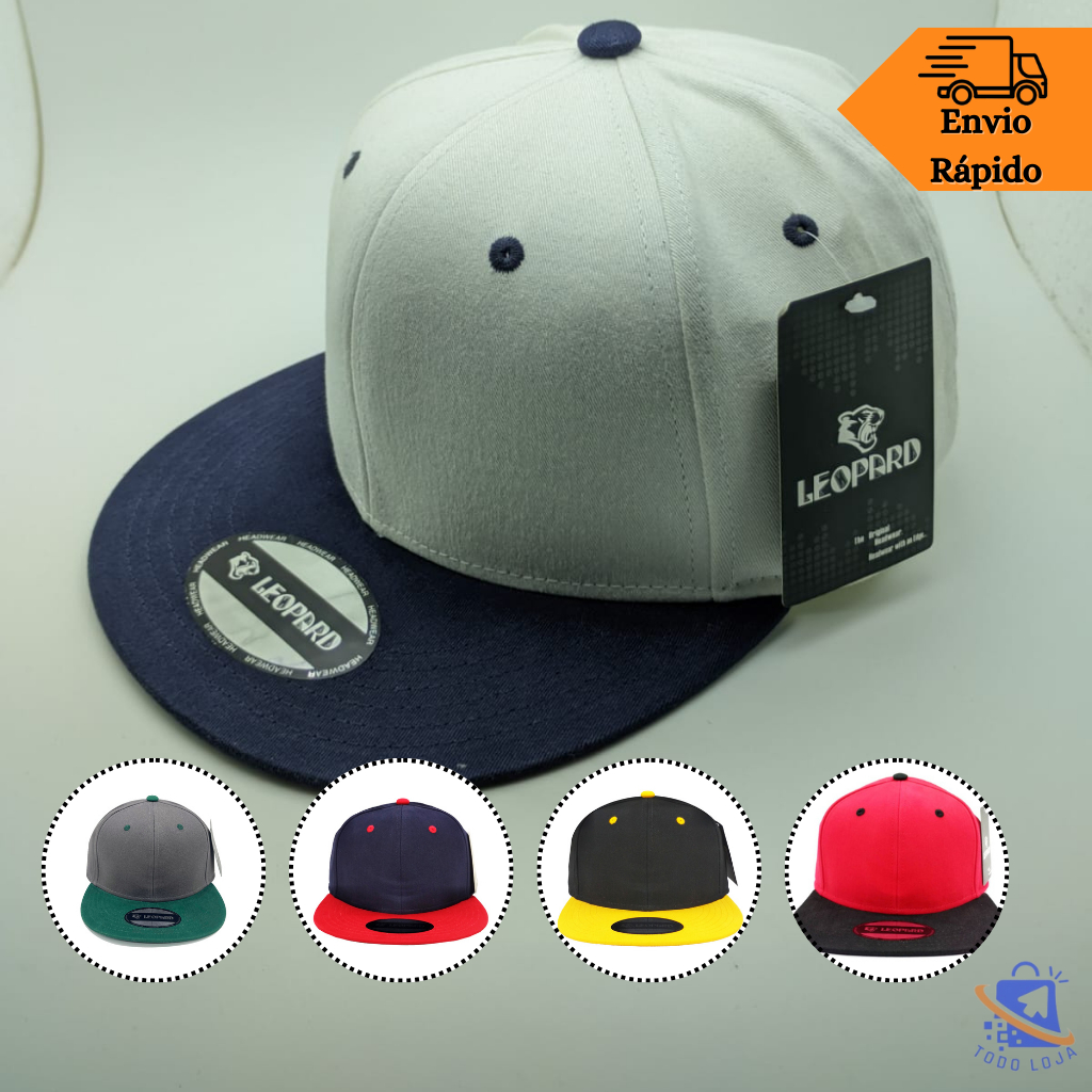 Promoção Boné Aba Reta Liso Snapback Colorido Lackpard JF-L539 em Oferta na Shopee