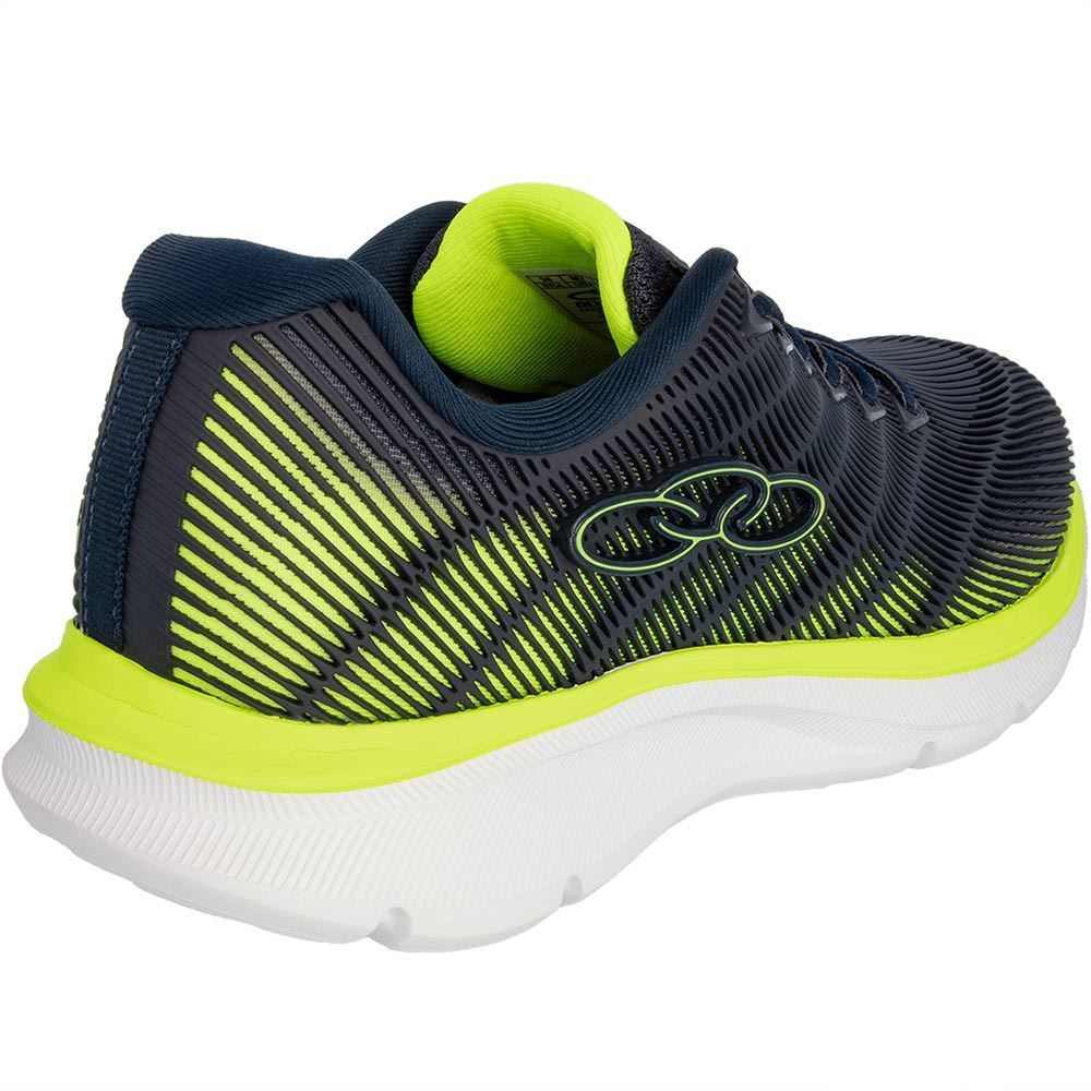 Tênis Esportivo Corrida Olympikus 286 Venum Marinho/limão