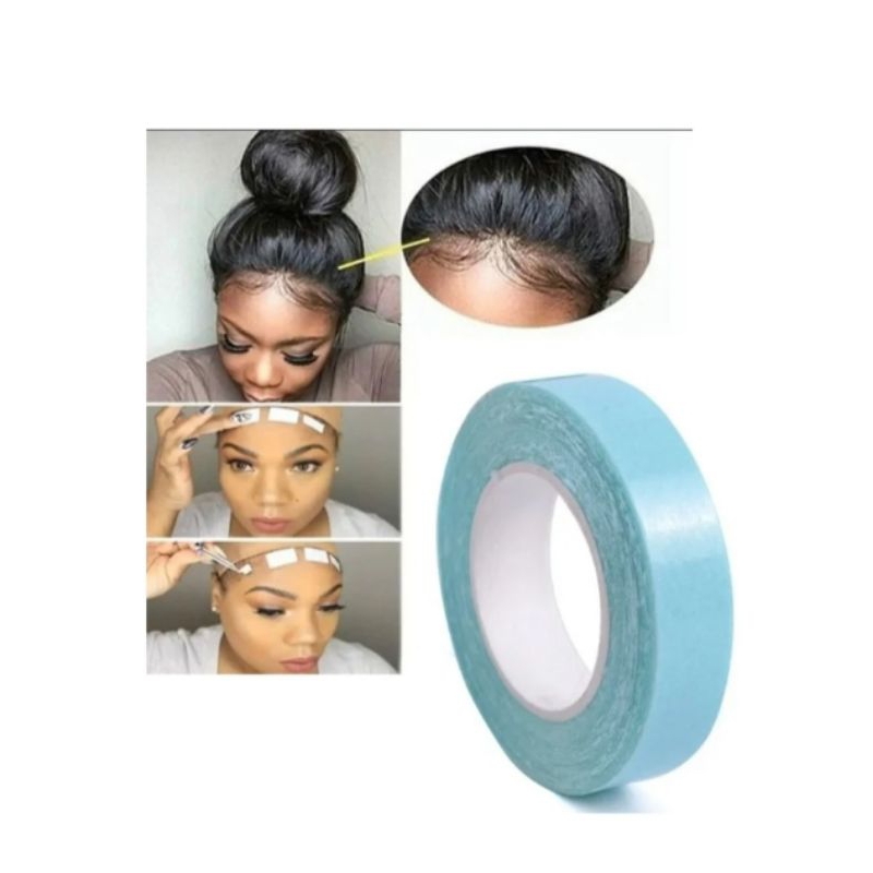 Fita adesiva para mega hair, lace frontal, top closure