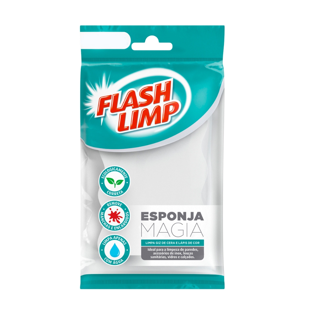Esponja Mágica Branca Buchinha Tira Manchas Limpeza Pesada
