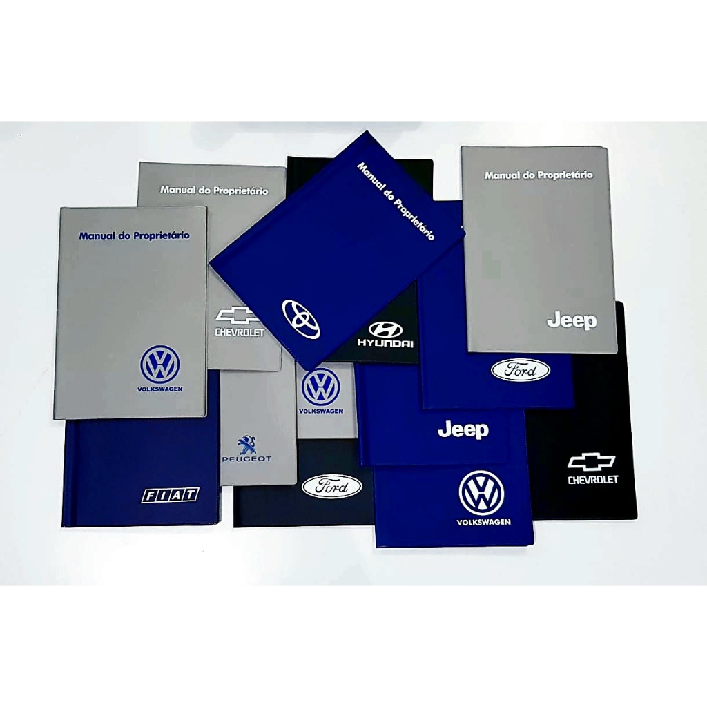 Porta manual do Proprietário em PVC** Varias Marcas em Oferta na Shopee