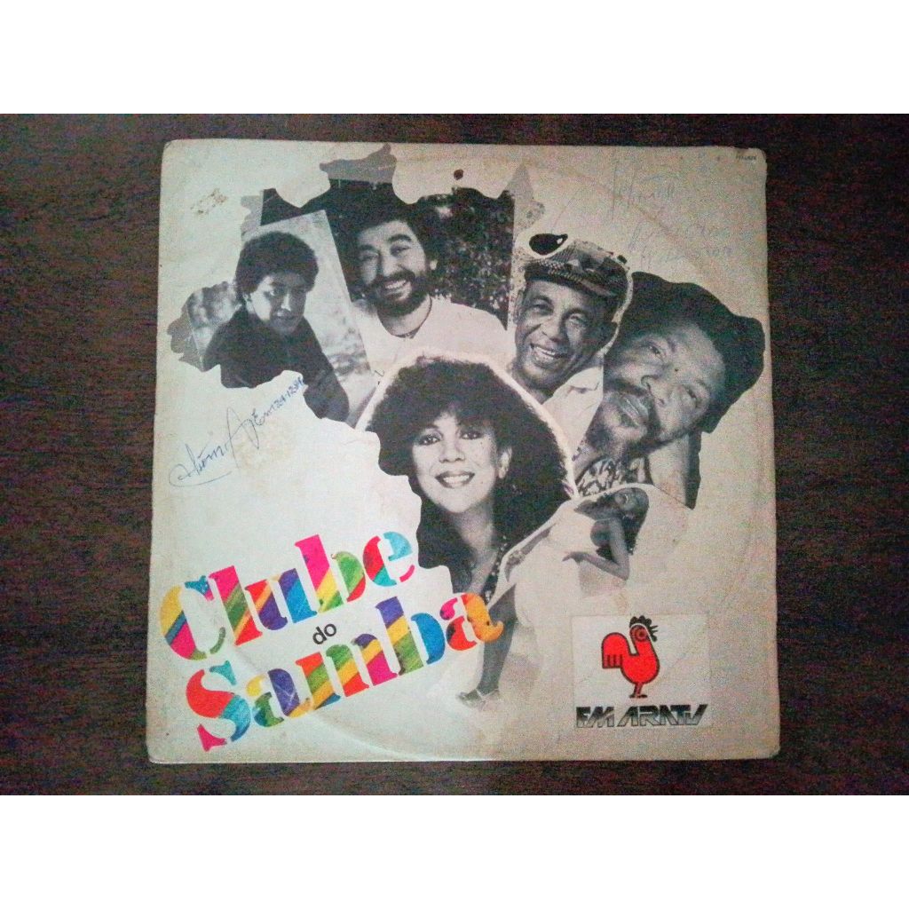 LP Vinil Clube Do Samba (Bezerra Da Silva, João Nogueira, Alcione, etc)