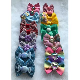 20 laços pet para banho e tosa femea acessorios para pet cachorro em Oferta na Shopee