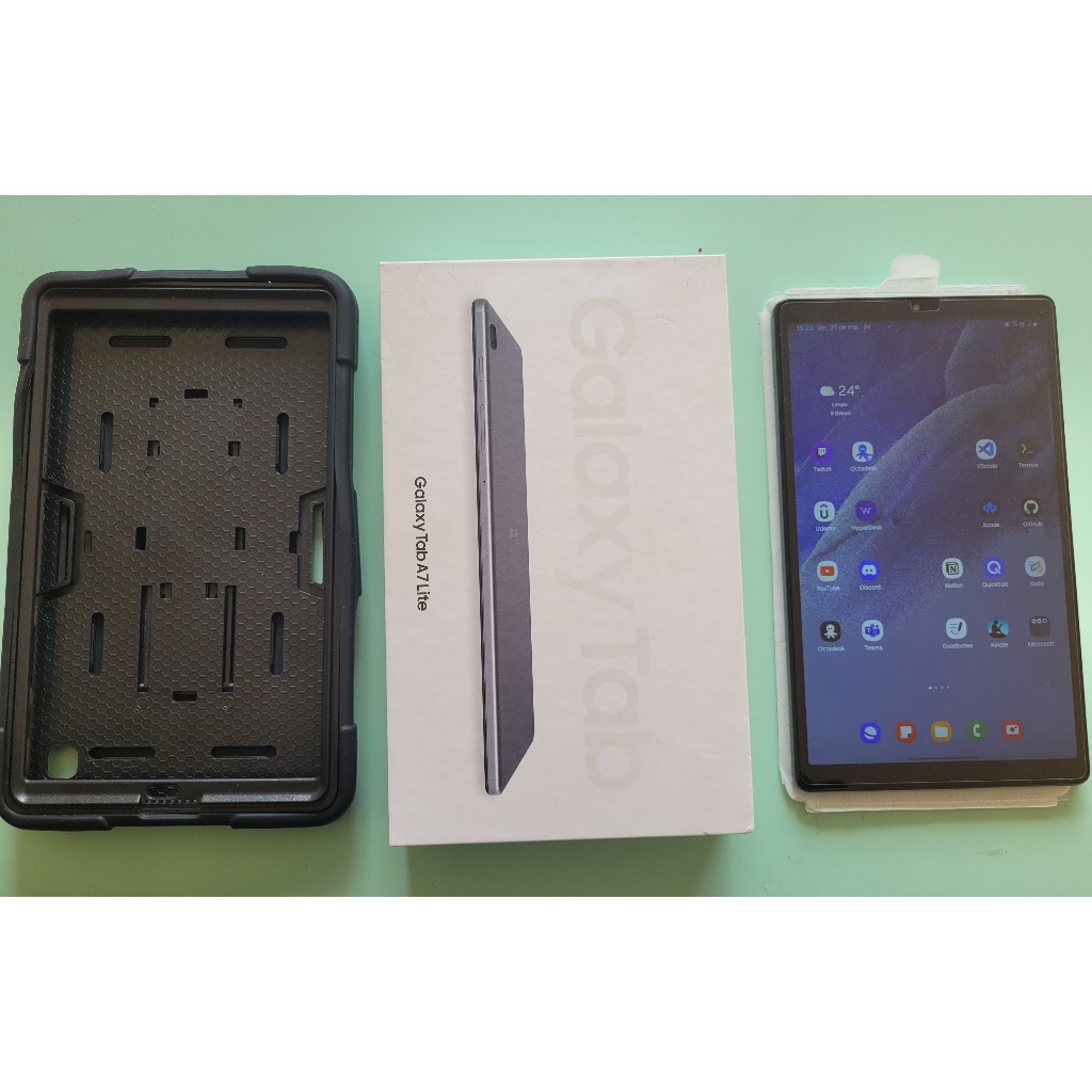 Samsung Tab A7 Lite Tela 8,7'' 4g 64gb 4GB Grafite