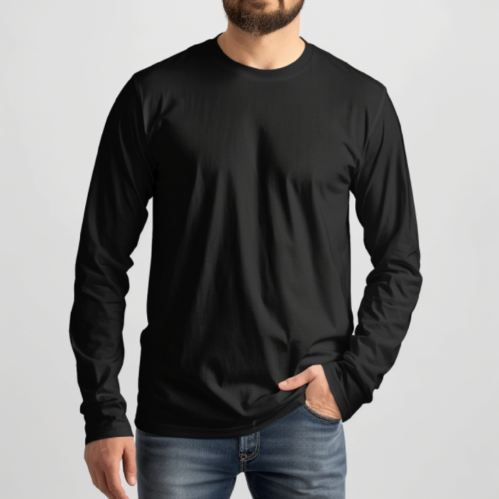 Camiseta Masculina Manga Longa Proteção Solar Uv50+ Segunda Pele Malha Fria Academia Esportes