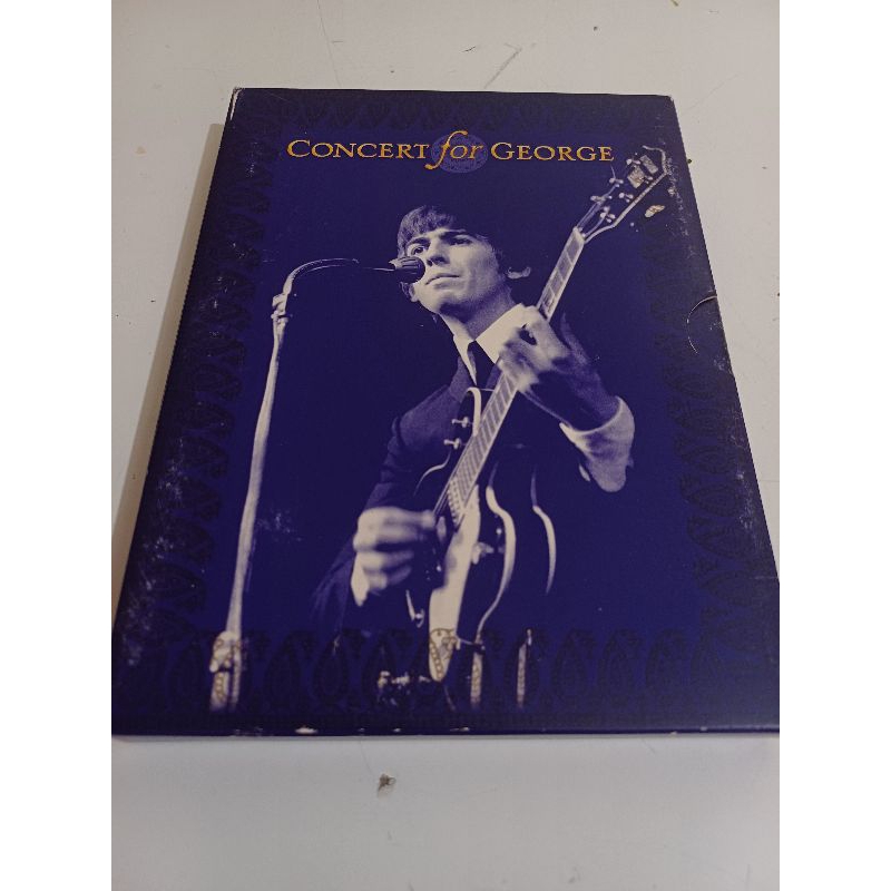 DVD CONCERT FOR GEORGE DVD DUPLO 2 DVDS ZERADOS USADOS