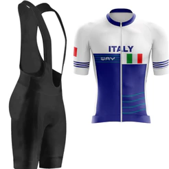 Conjunto de Ciclismo Masculino Bretelle Forro Gel e Camisa Premium Camiseta Bike Pedal Mtb