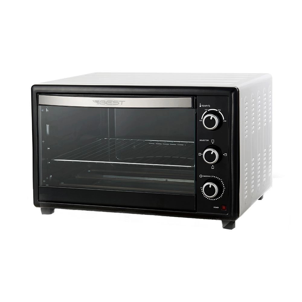 Forno Elétrico 66 Litros Preto/Branco 220V Best