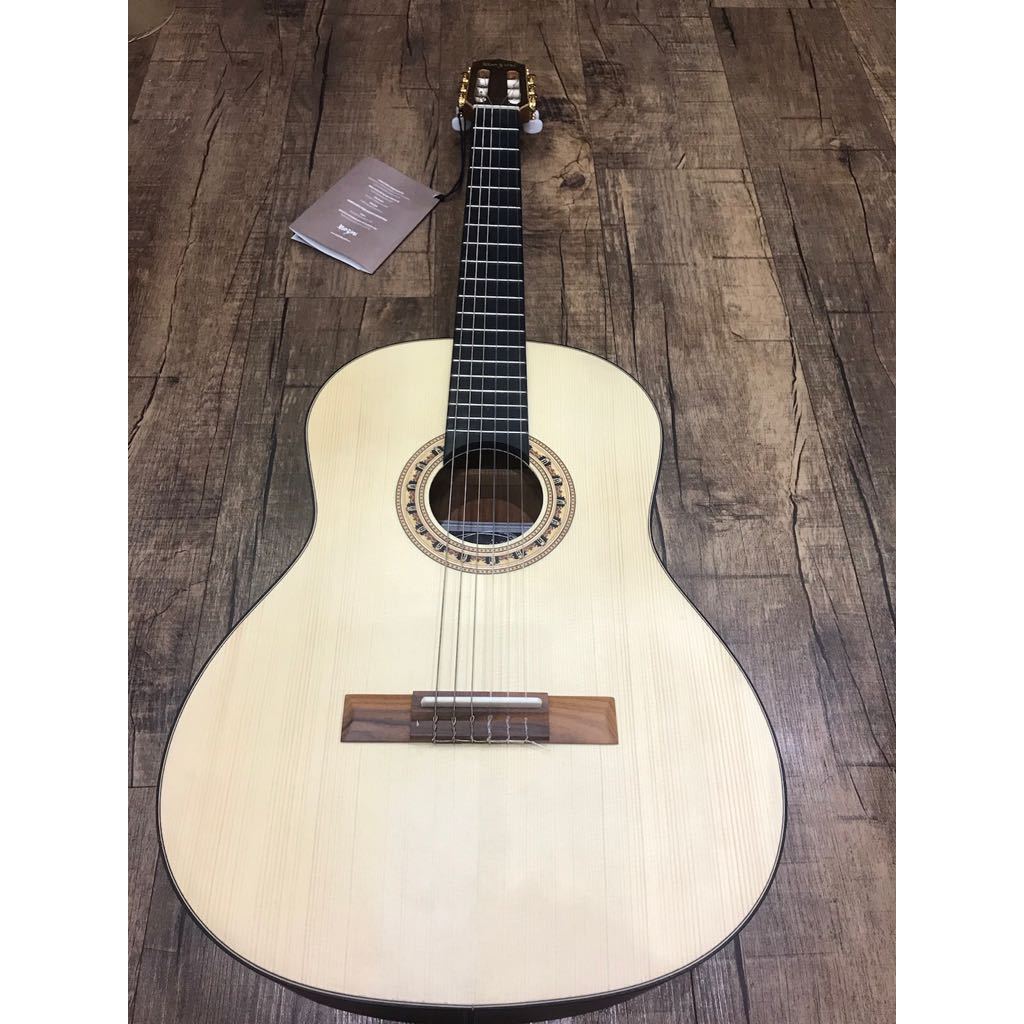 Violão clássico artesanal Rozini luthieria RX210.ACNLP studio natural madeira madeira nobre spruce