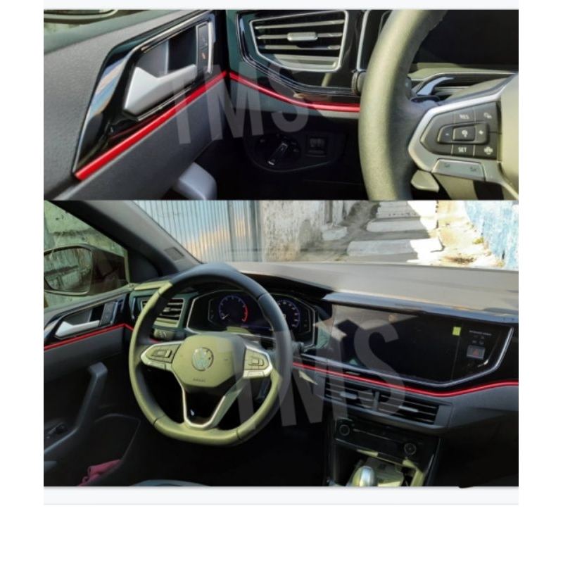 APLIQUE FRISO KIT PAINEL NIVUS POLO VIRTUS DETALHE INTERNO SOB MEDIDA em Oferta na Shopee