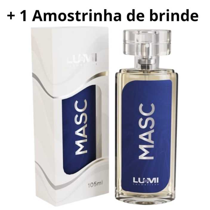 Perfume n°12 Lumi Cosmeticos (Nova embalagem 105ml) FOUGERE FRESH AMADEIRADO