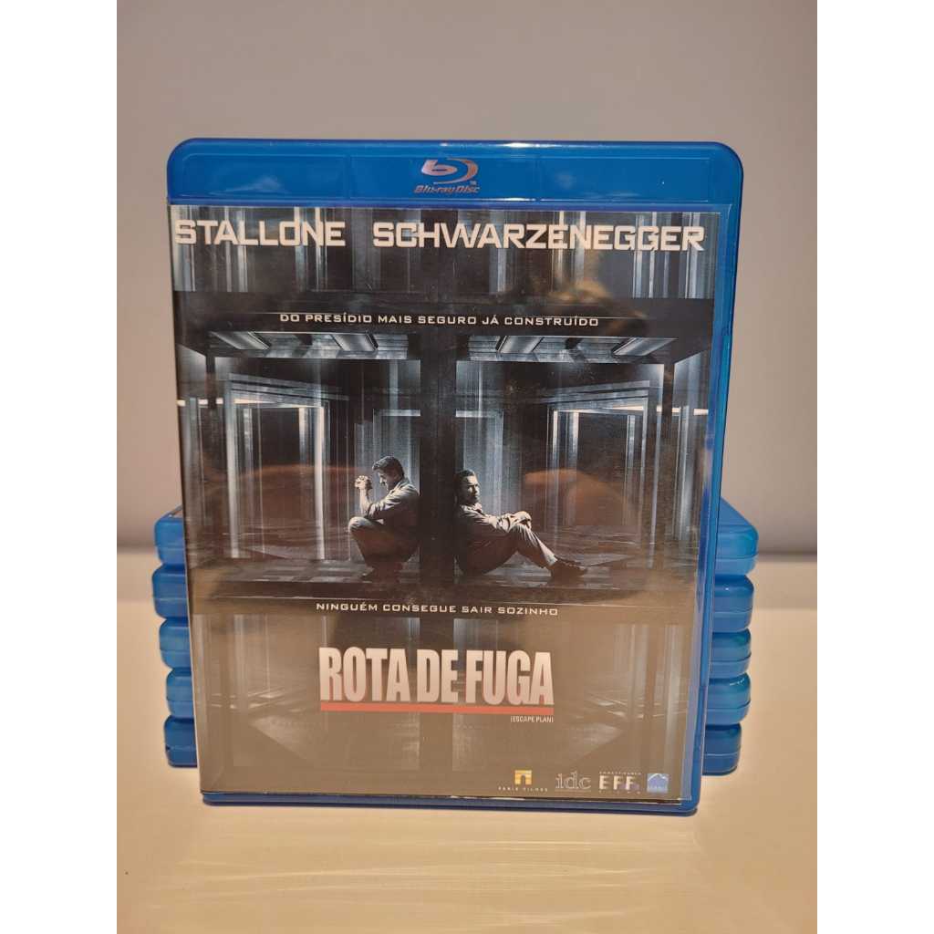 ROTA DE FUGA - Sylvester Stallone Arnold Schwarzenegger - Blu-ray - Original