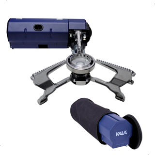 Fogareiro Fogão Camping E Pesca A Gás Slim Azul Kala em Oferta na Shopee