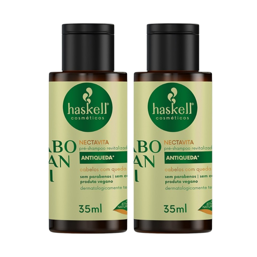 Kit 2 Nectavita Jaborandi 35ML Haskell