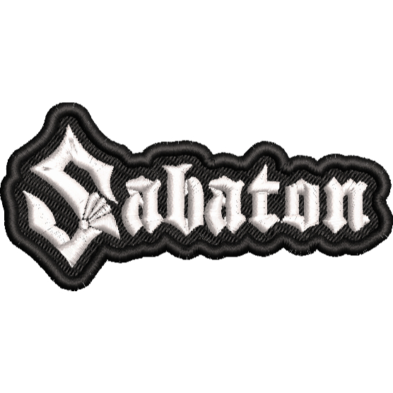 Patch bordado Banda SABATON termocolante
