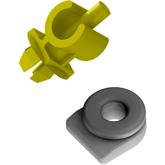 Grampo Bucha Vareta Haste Capo Gol Voyage Saveiro - kit em Oferta na Shopee