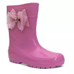 Galocha Infantil Feminina Nº 25 ao 32 Bota Chuva Menina Botinha Impermeável 09.52