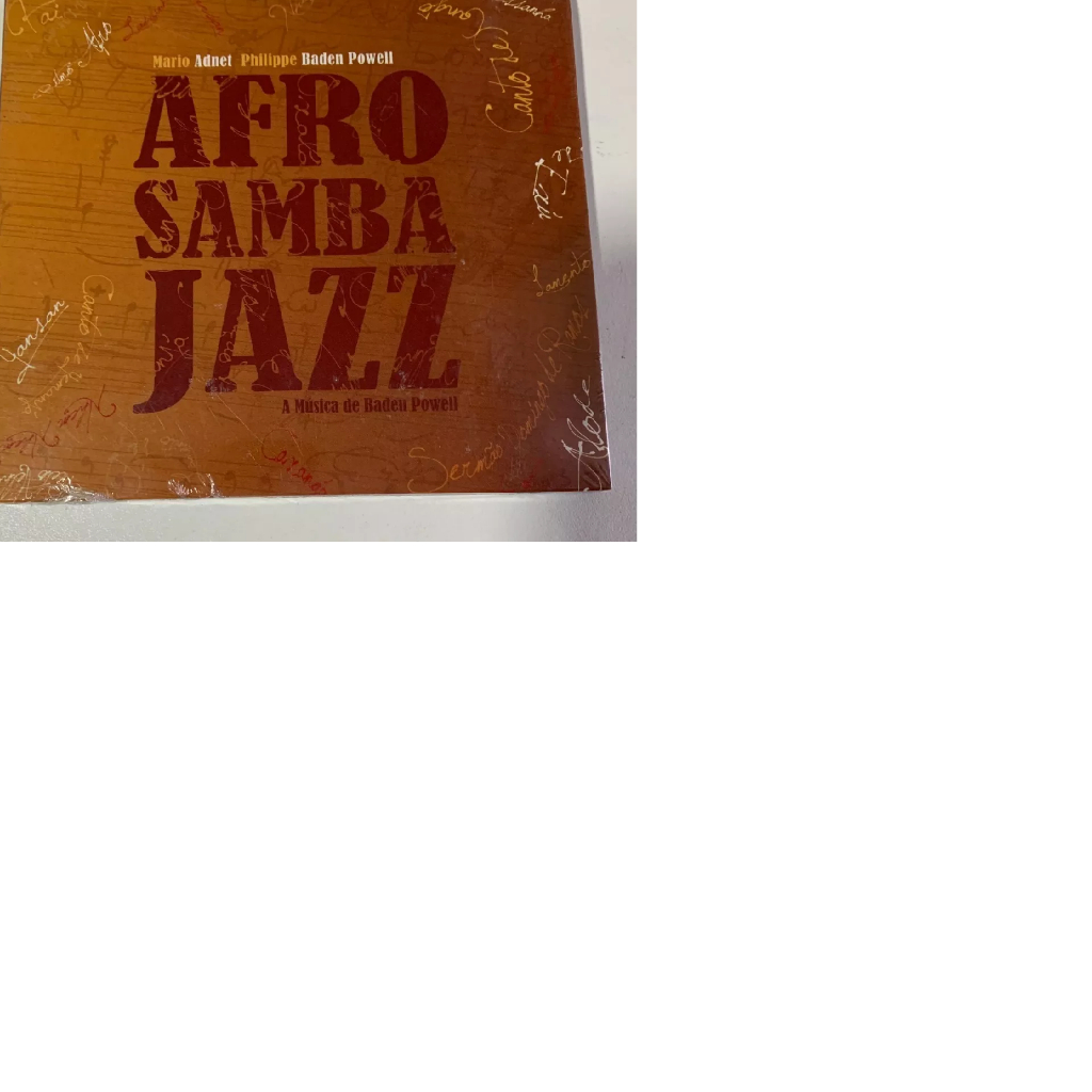 Cd Mario Adnet Afro Samba Jazz A Música De Baden Powell Lacrado digipack