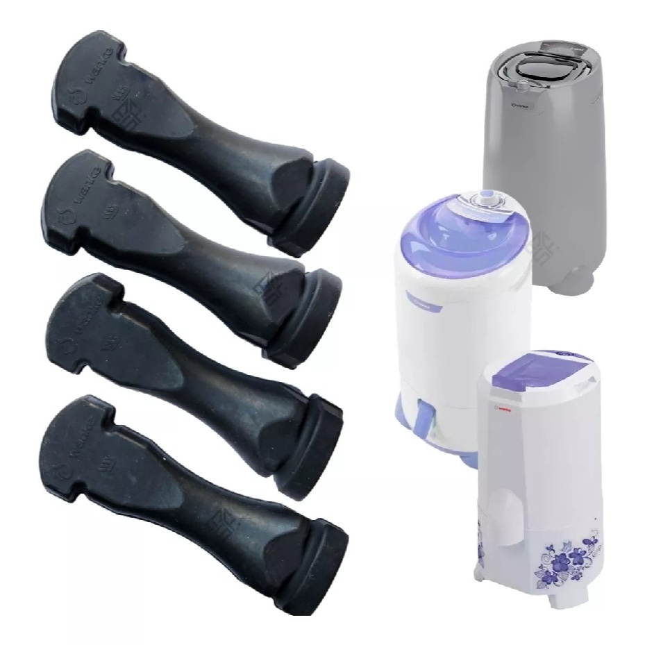 Kit 4 Coxim P/ Centrífuga Wanke Sofia Original