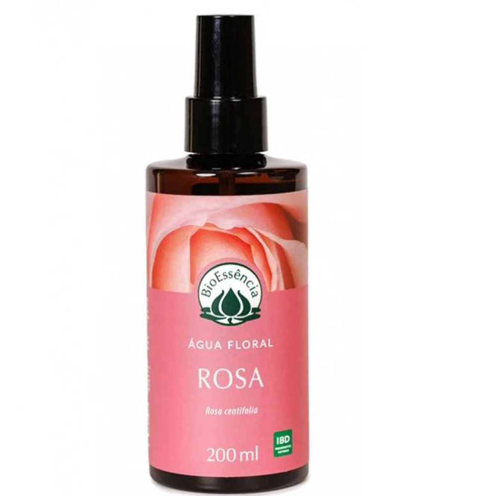 Água Floral Hidrolato De Rosas 200ml - Bioessencia em Oferta na Shopee