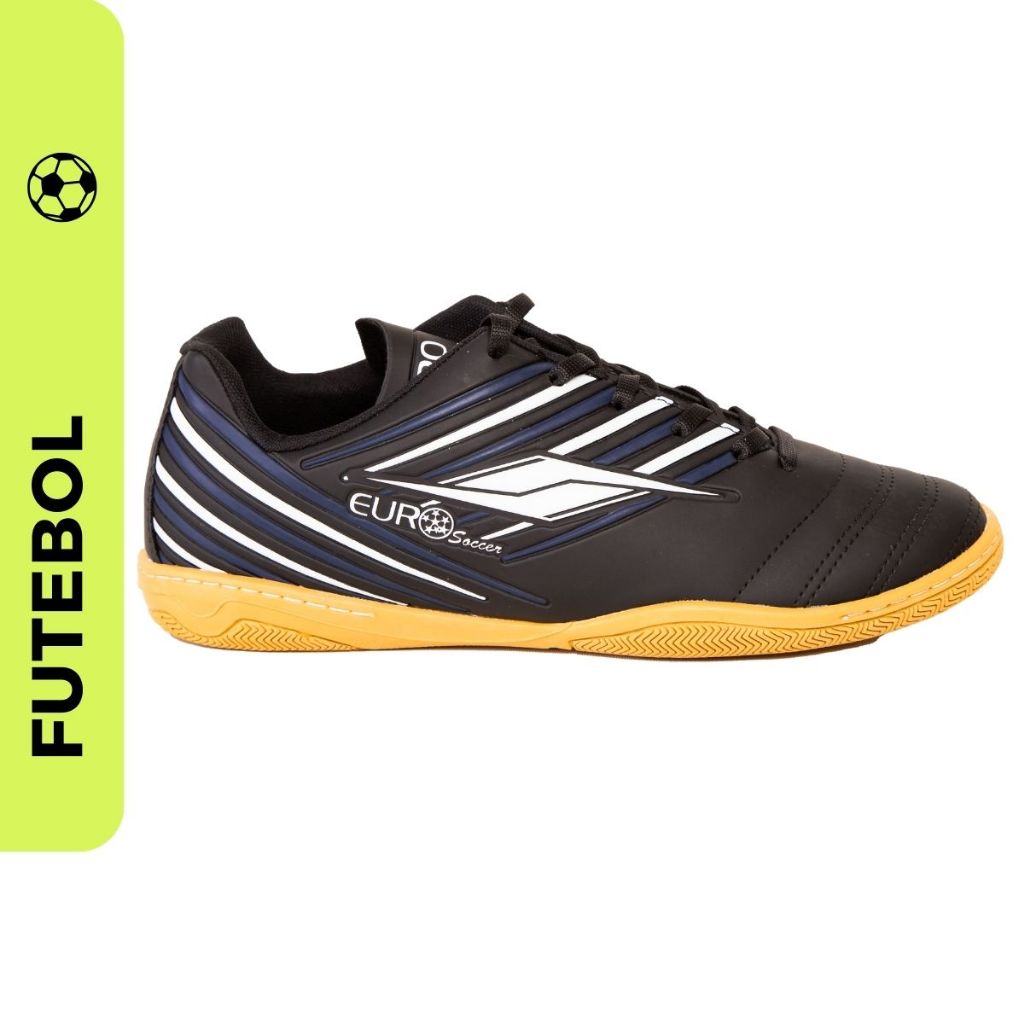 Tênis Futsal Infantil Adulto Euro Soccer Futebol de Salão Chuteira Futsal Quadra