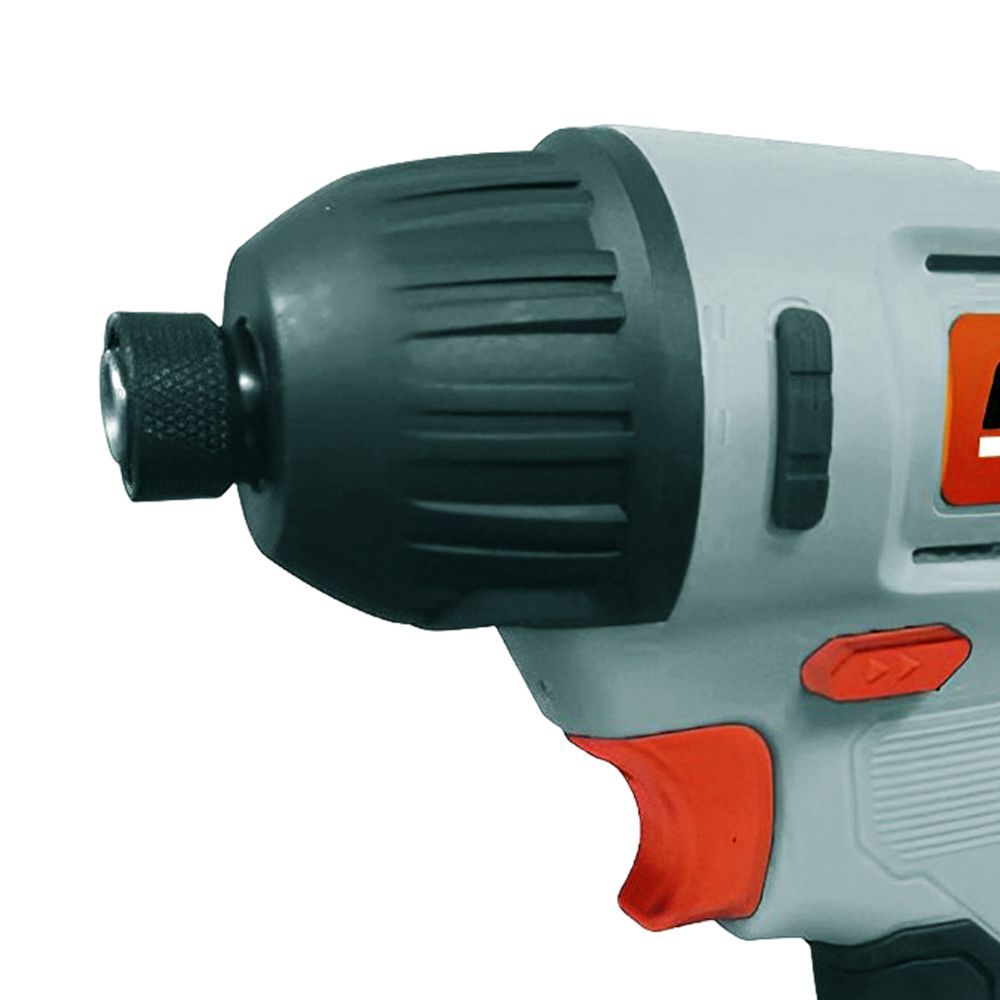 Detalhes do Parafusadeira de Impacto à Bateria 12V com Encaixe 1/4 Sextavado Parafusadeira bateria 12v PI12X NKF
