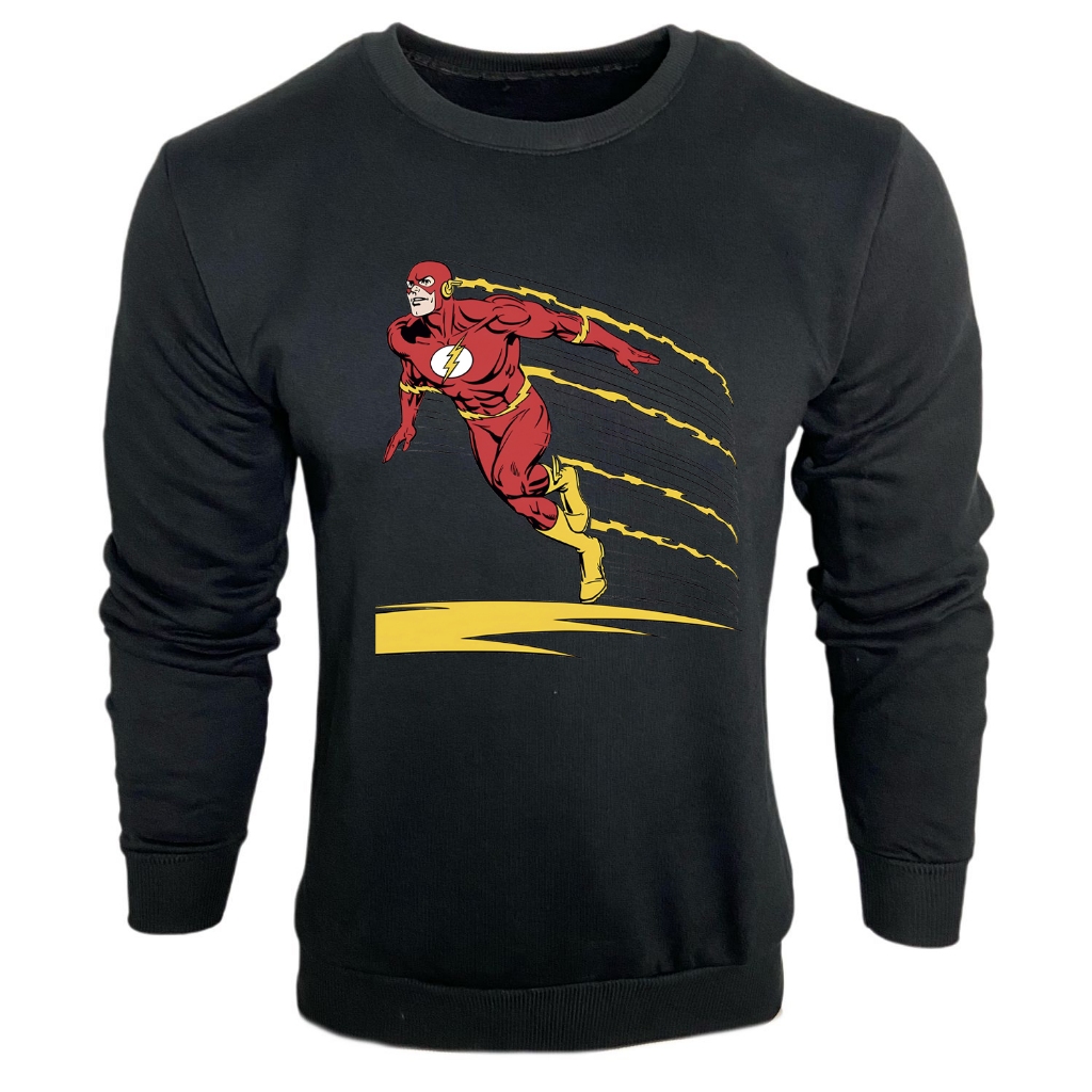 Casaco Moletom The Flash HQ Quadrinhos Estampado Masculino Feminina