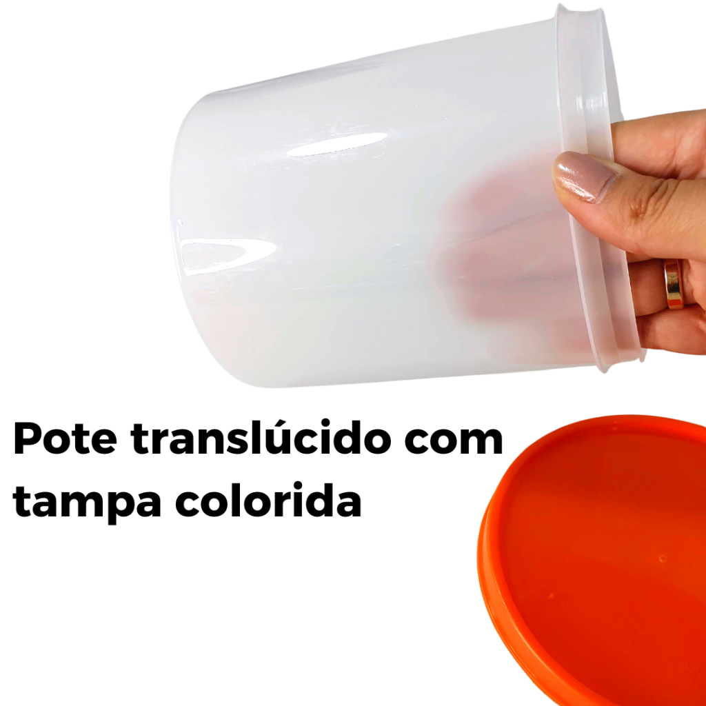 Pote M, batata palha, 250g, porta mantimentos, alta qualidade, resistente
