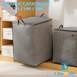 Caixa De Armazenamento De Grande Capacidade Para Colchas E Roupas Domésticas cesto de rou…