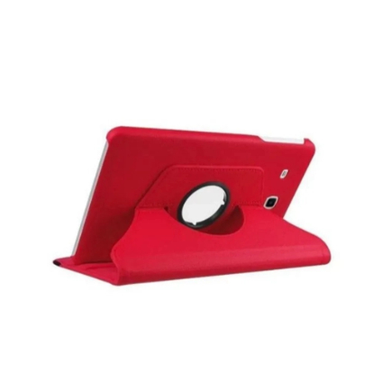 Capa Giratória Para Tablet Galaxy Tab E 9.6 T560 / P560 T561/Vermelho