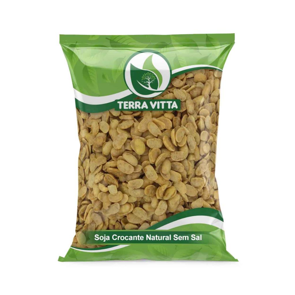 Soja Crocante Natural Sem Sal - Food & Beverages