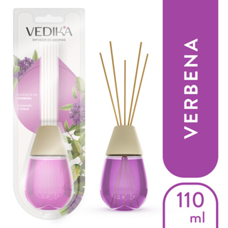 Difusor de Aromas Vedika com varetas - Verbena 110ml em Oferta na Shopee